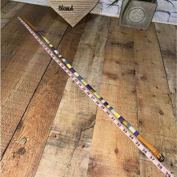 J. Crew woman’s thread wrapped thin leather belt - Picture 2 of 7